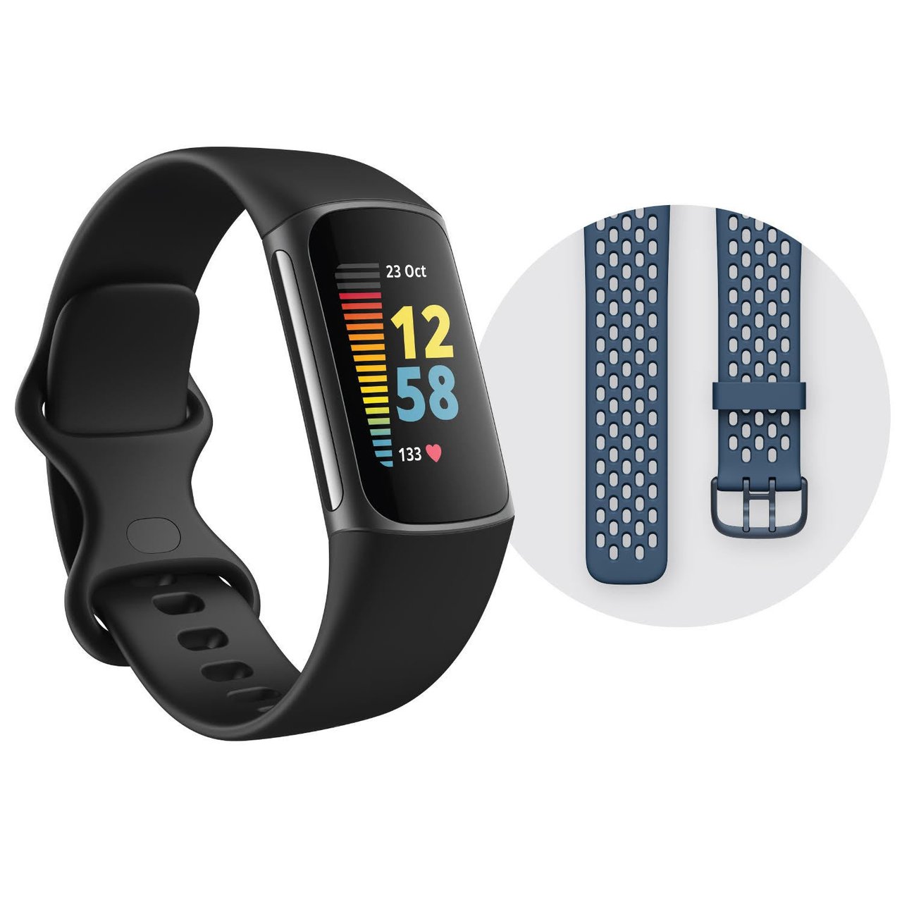 Fitbit Charge 5 Advanced Fitness & Health Tracker - Image 1