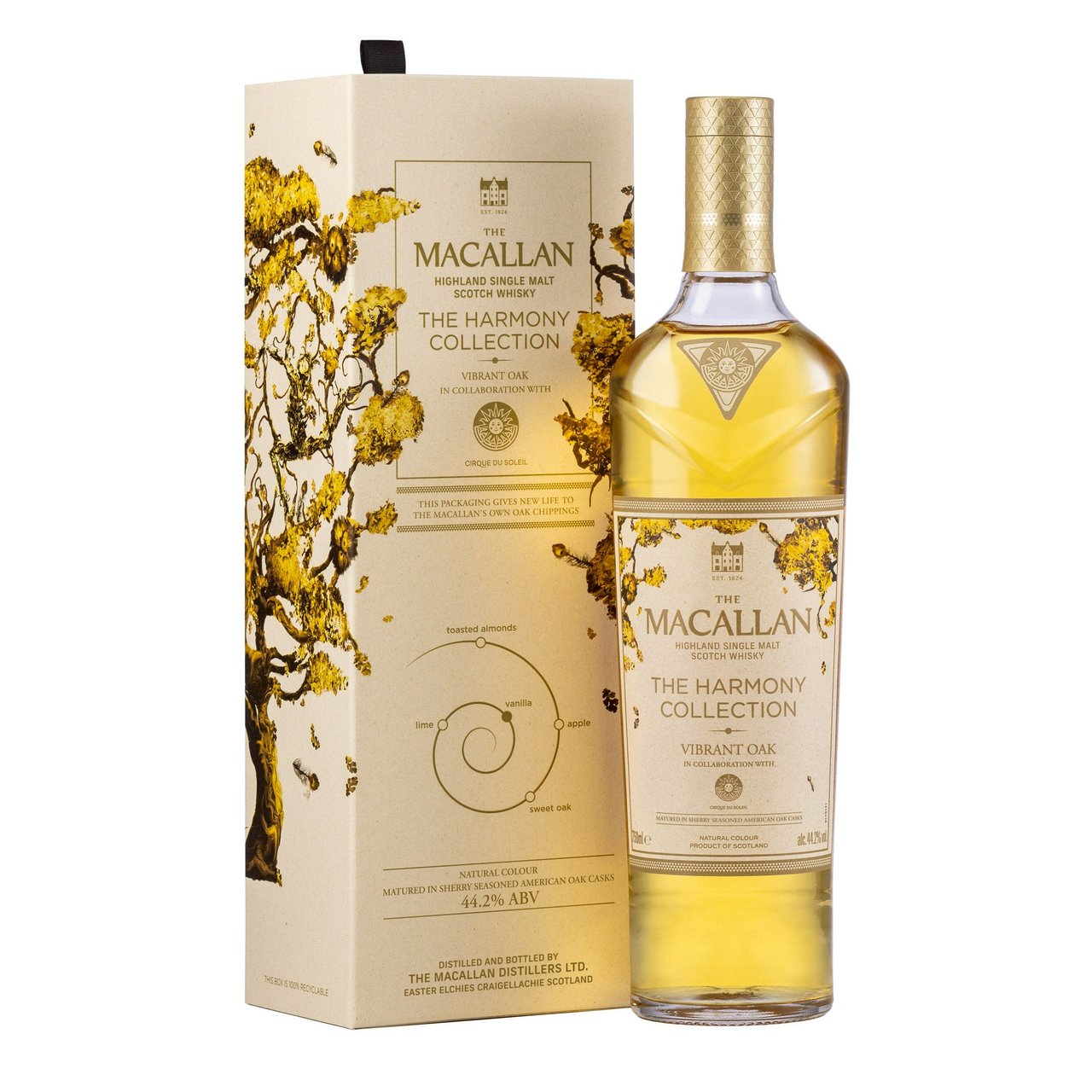 The Macallan Harmony Collection Vibrant Oak Single Malt Scotch Whisky, Scotland 750ML