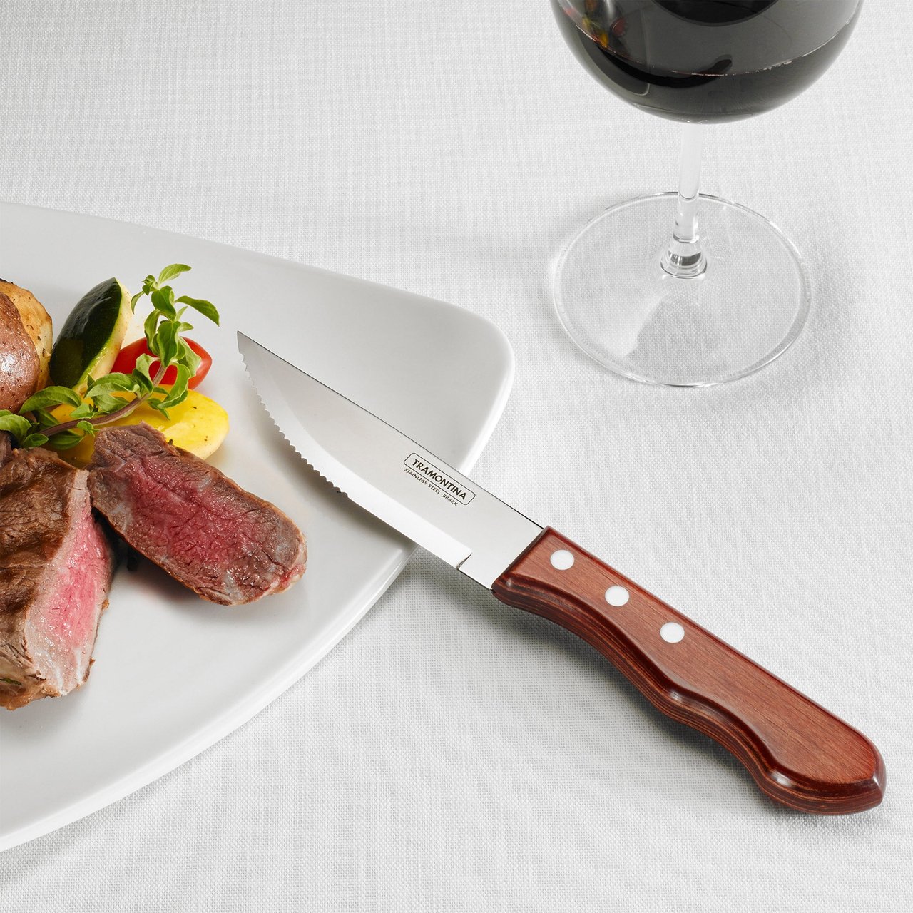 Tramontina Porterhouse 8-Piece Steak Knife Set - Image 1