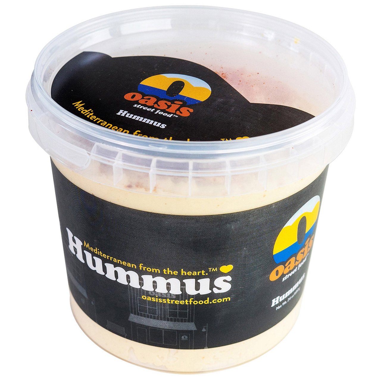 Oasis Street Food Hummus 24 Ounce Container - Image 1