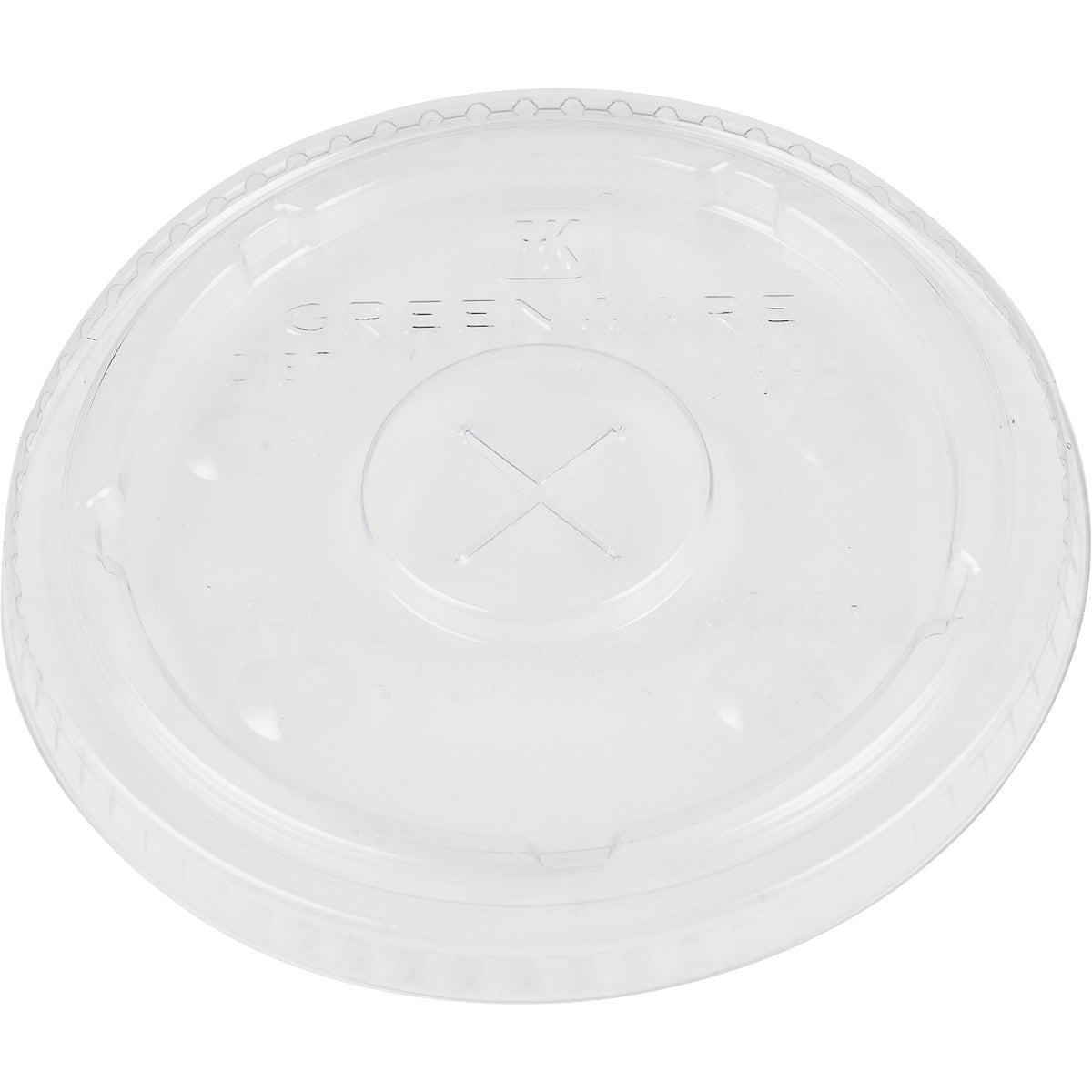 Fabri-Kal Greenware 12/24 oz Cold Cup Lid, 1000 CT (LGC16/24)