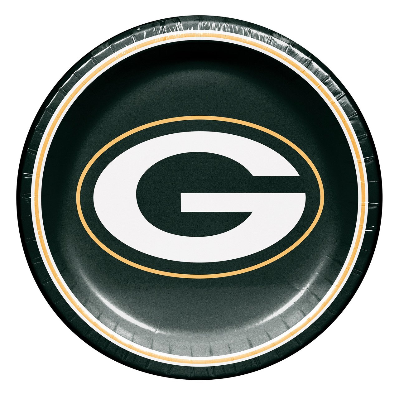 Hoffmaster 10" Plate Green Bay Packers 100 Count Package