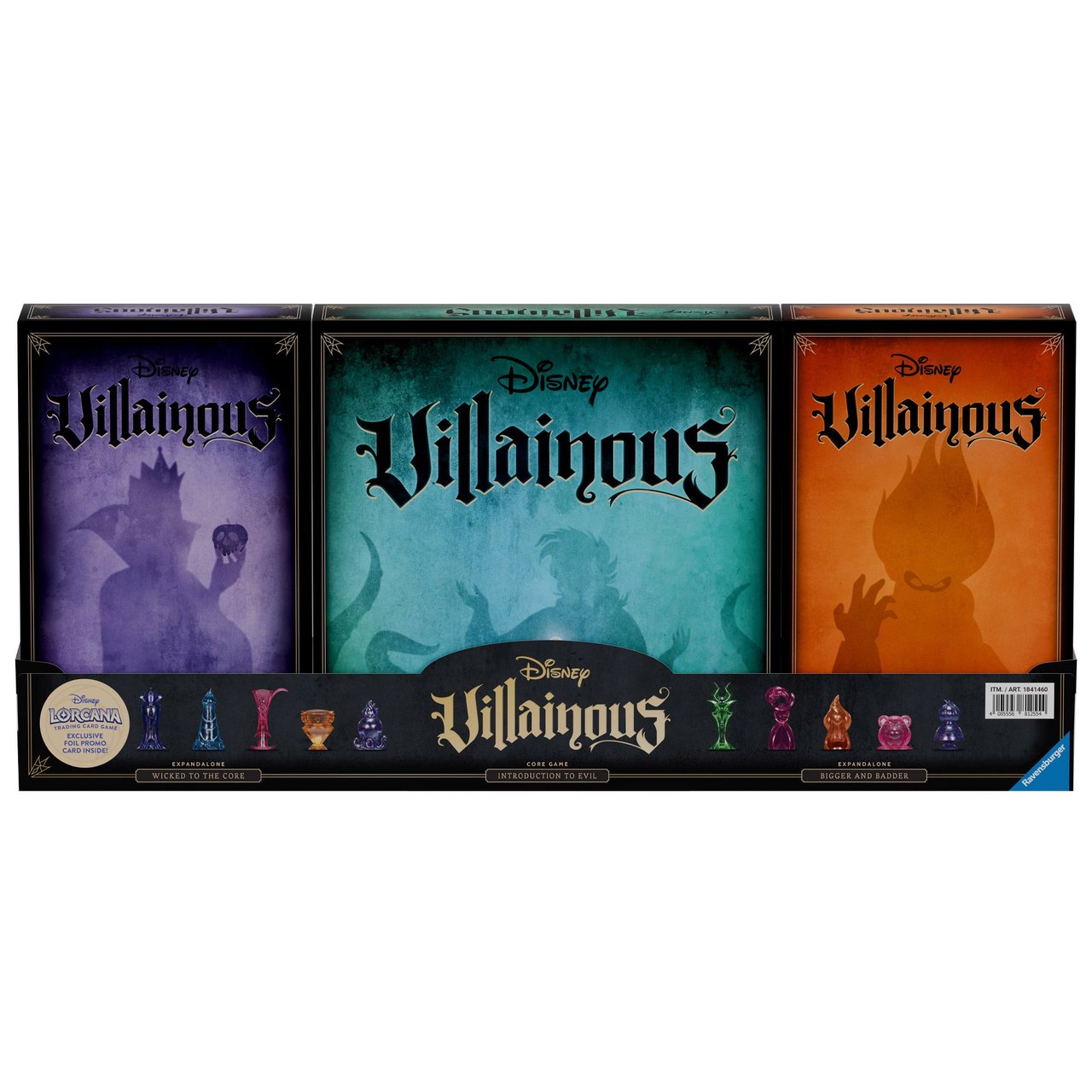 Disney Villainous Game Bundle with Exclusive Lorcana Card - Image 1