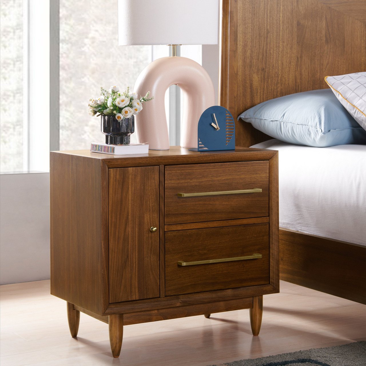 Northridge Home Marina Del Rey Nightstand - Image 1