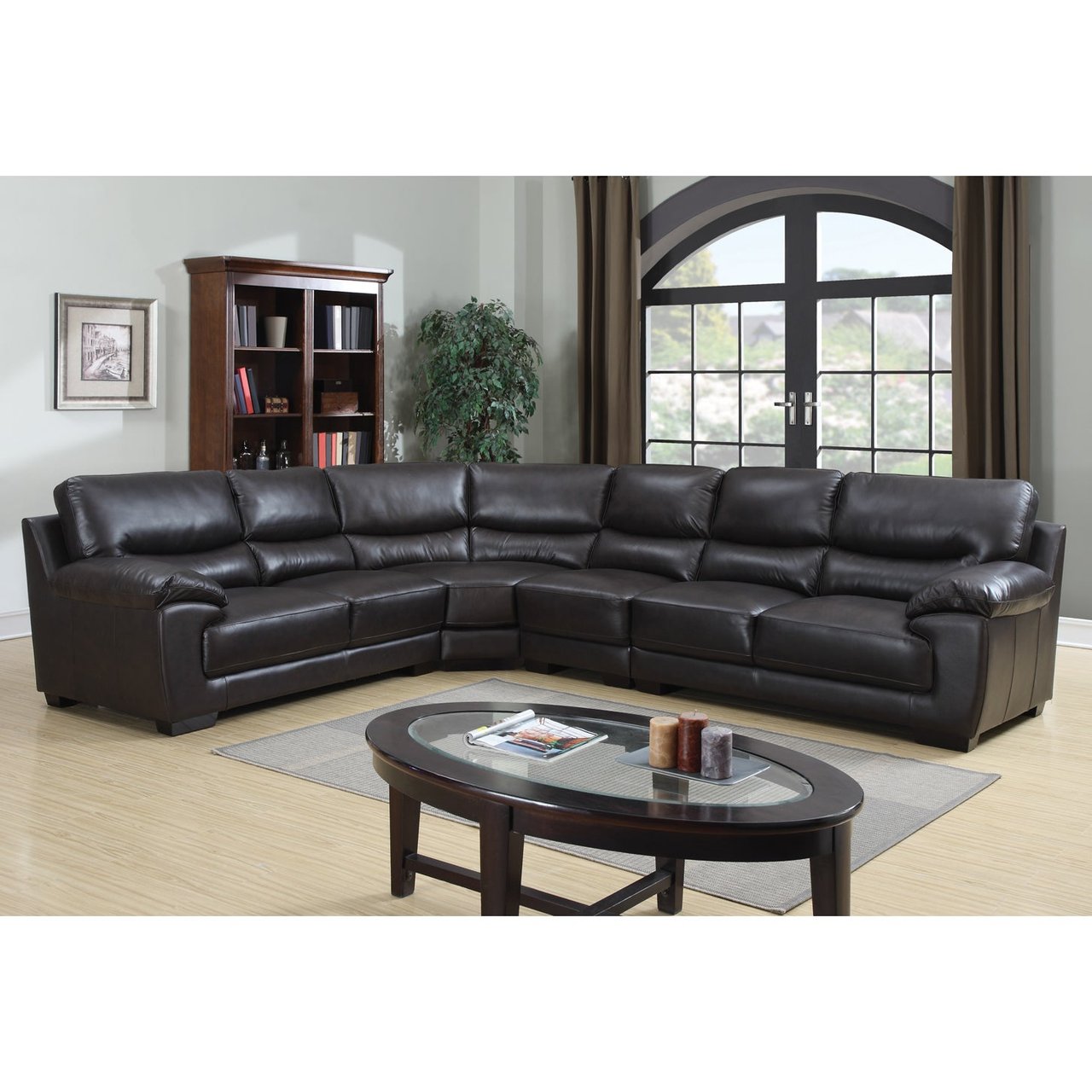 Marks & Cohen Colton Leather Sectional
