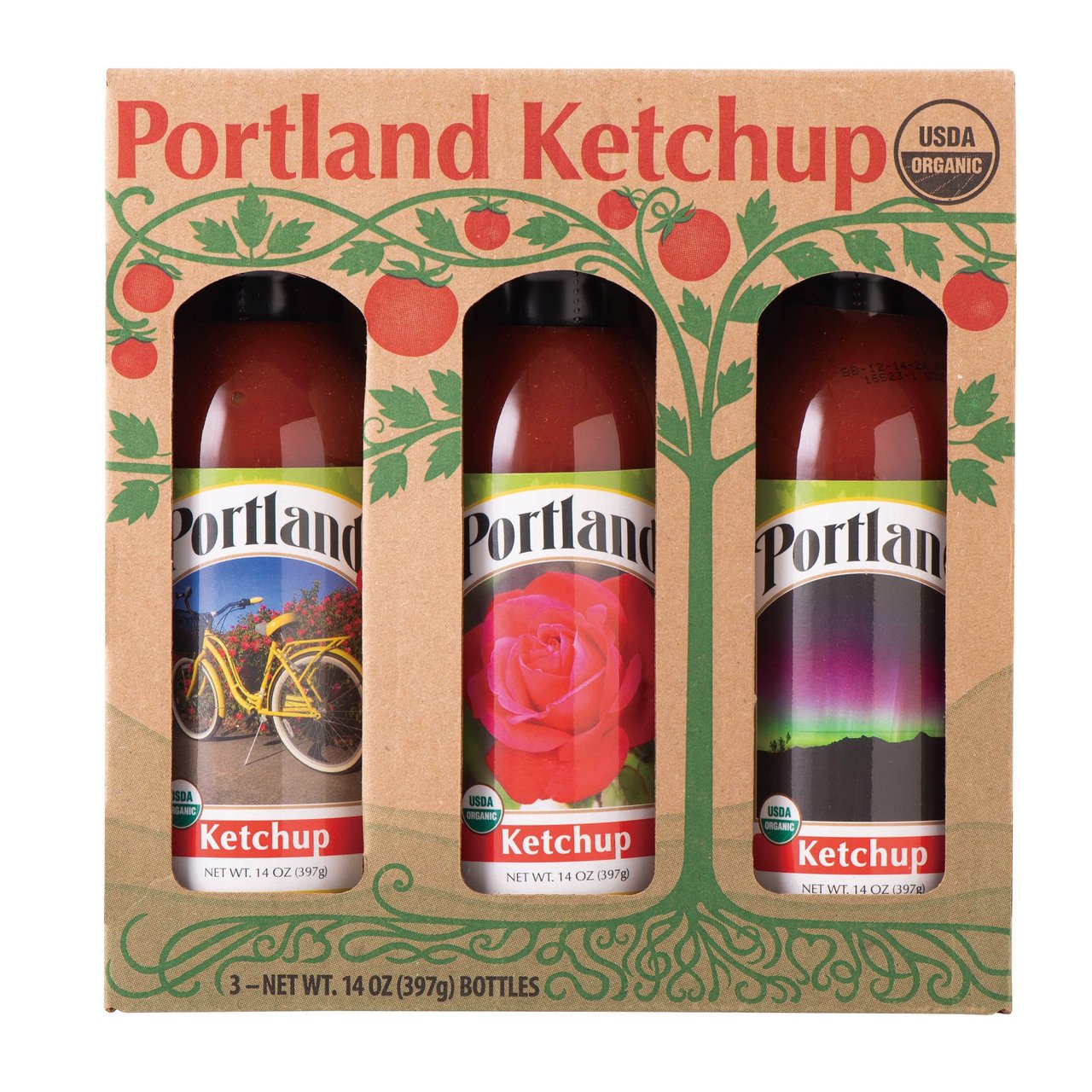 Portland Organic Ketchup 3/14 oz - Image 1