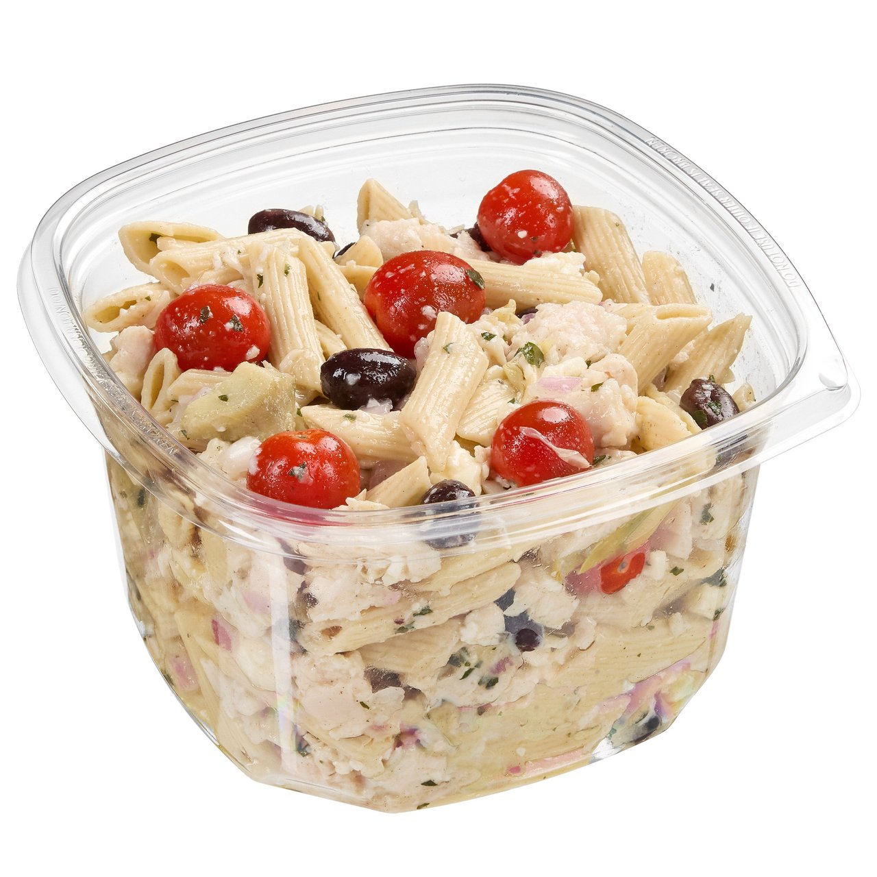 Greek Pasta Salad with Rotisserie Chicken and Dressing (Per Lb) - Image 1