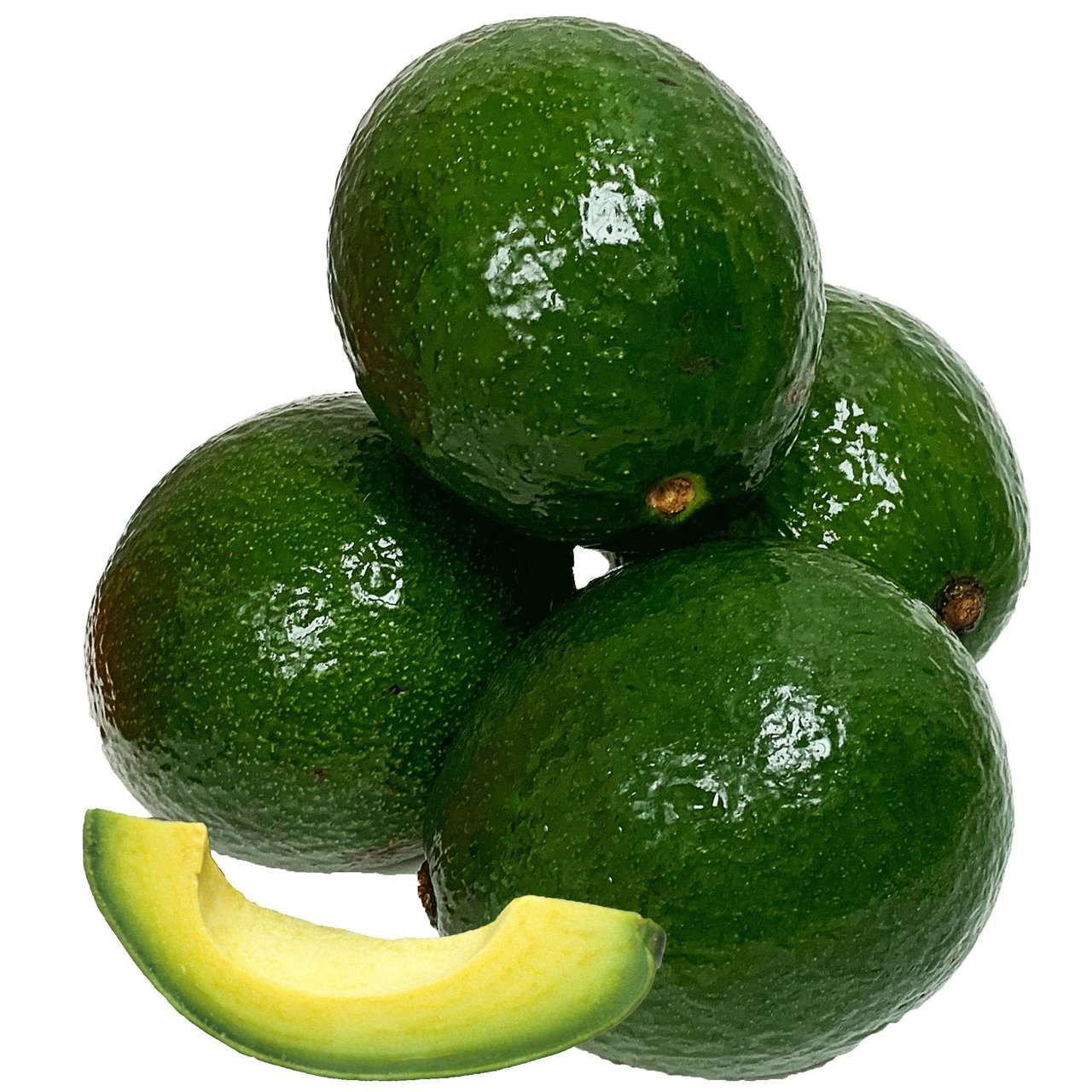 Green Skin Avocados, 3 Count
