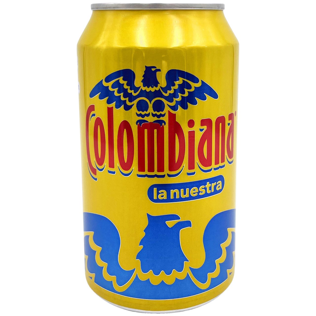 Colombiana La Nuestra Kola Soda, 12 fl oz, 24 Cans - Image 1