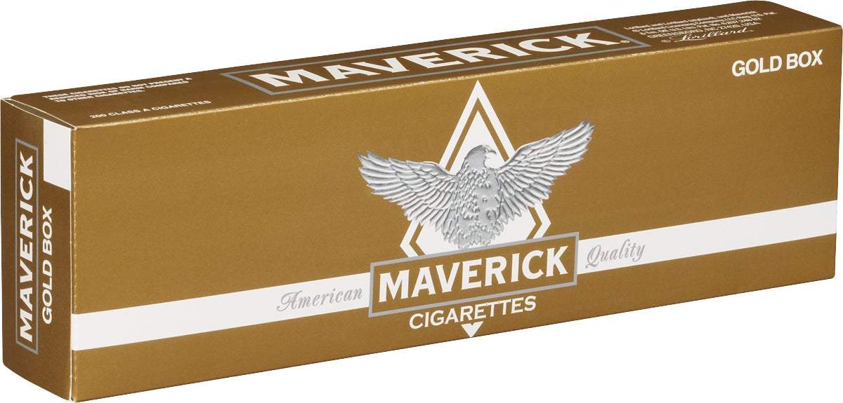 Maverick Gold Box Cigarettes