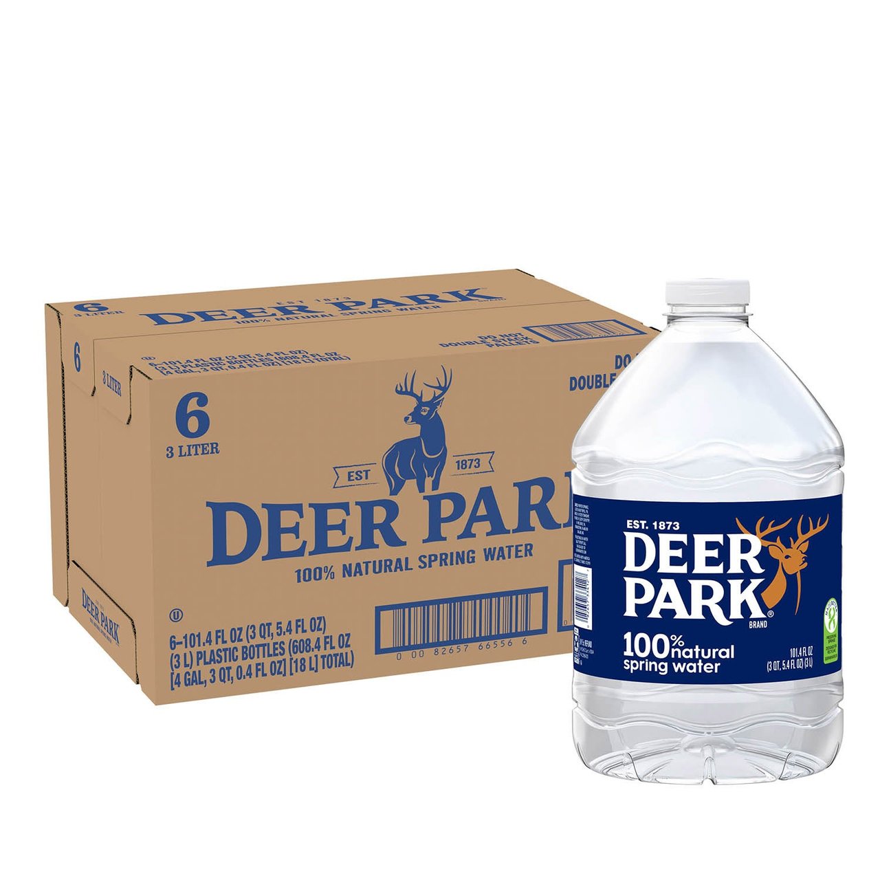Deep Rock Delivered Spring Water, 6 x 3L (18.48 qts) - Image 1