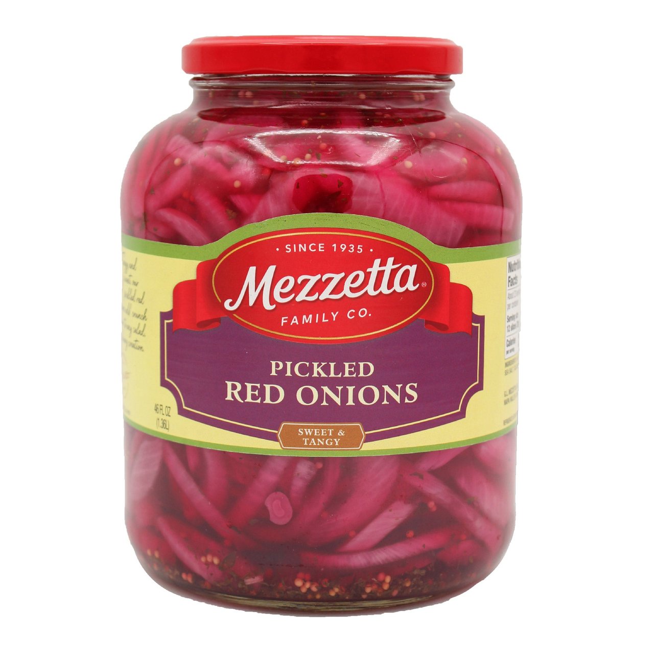 Mezzetta Pickled Red Onions 46 oz - Image 1