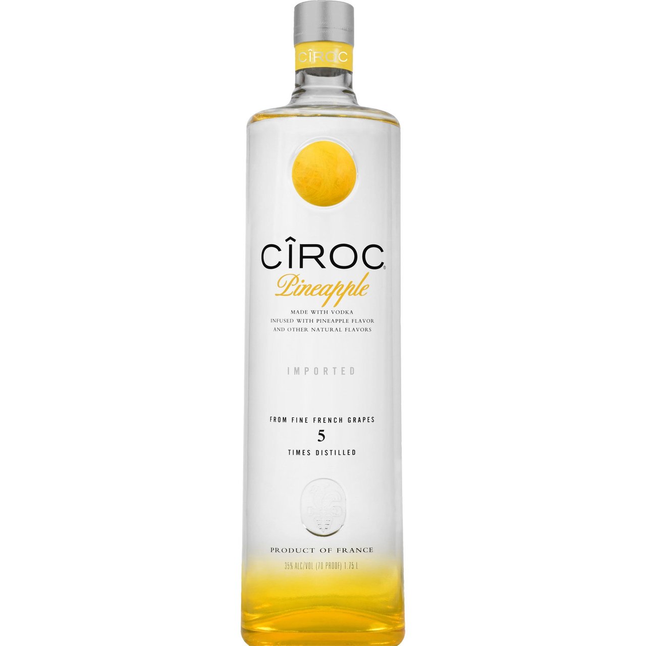 Cîroc Pineapple Ultra-Premium Flavored Vodka, France, 1.75L - Image 1