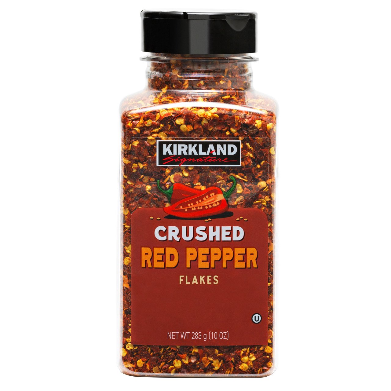 Kirkland Signature Crushed Red Pepper 10 Ounce Container - Image 1