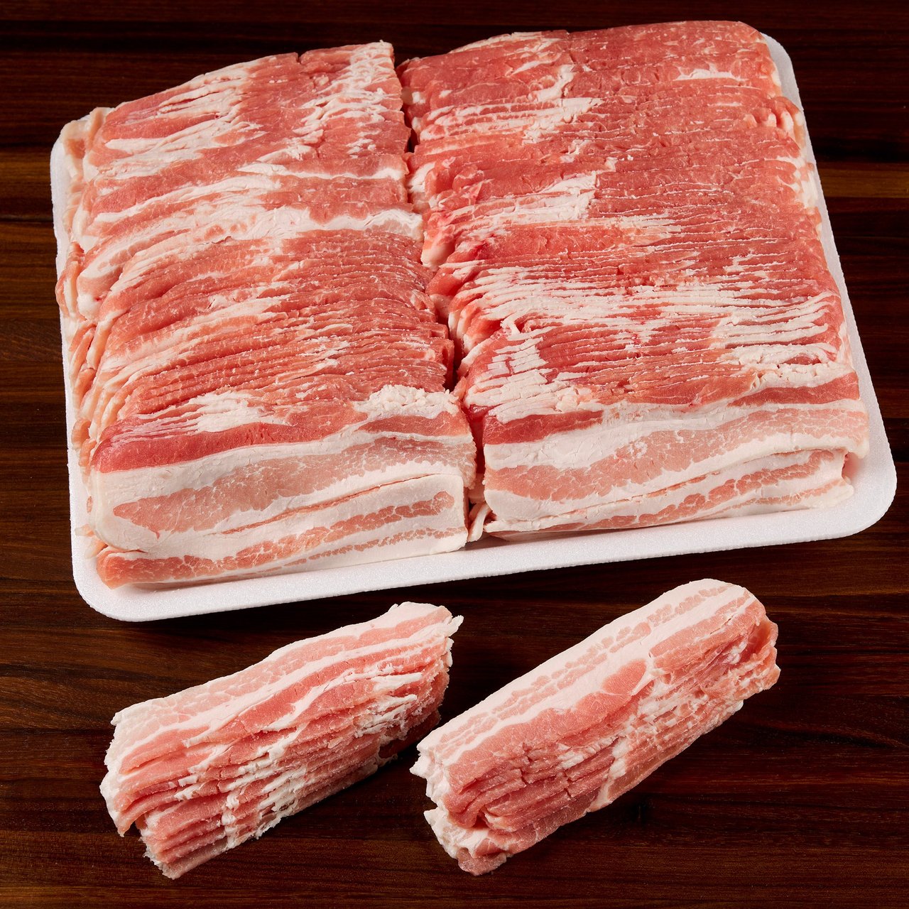 Skin-On Pork Belly Shabu Shabu per lb. - Image 1