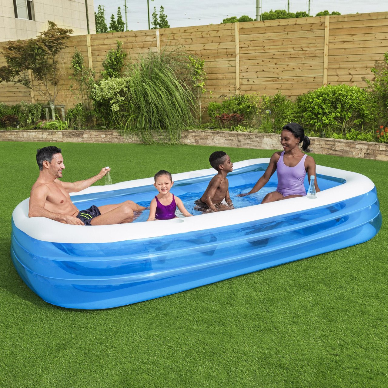 Bestway H2OGO! Family Fun Inflatable Pool - Image 1