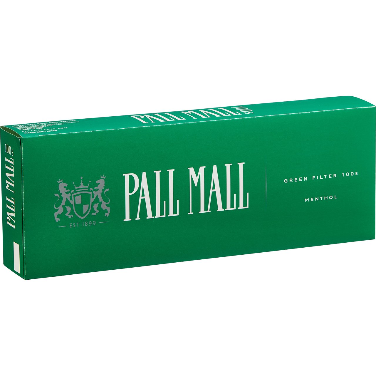 Pall Mall Men's Green 100s Box Cigarettes - Image 1