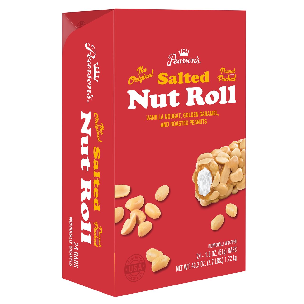 Pearson's Salted Nut Roll 24 CT 1.8 oz - Image 1