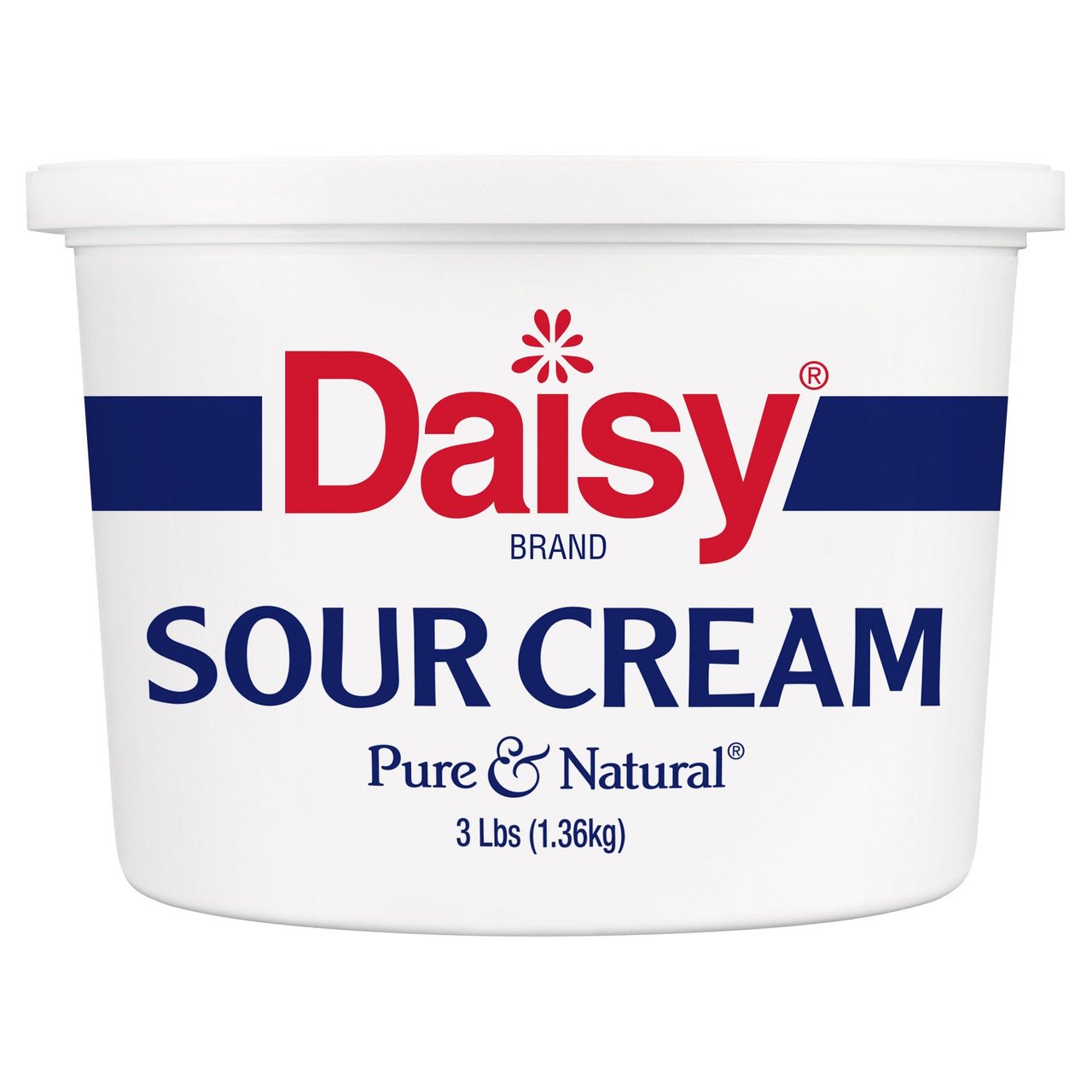 Daisy Pure & Natural Sour Cream 48 oz (3 lbs) (#331222) - $2.97