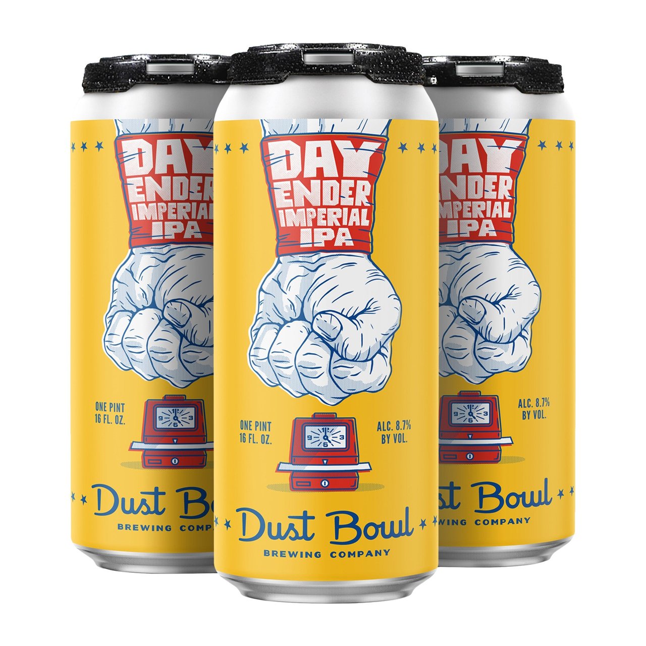 Dust Bowl Brewing Day Ender Double IPA 4/16 oz Can