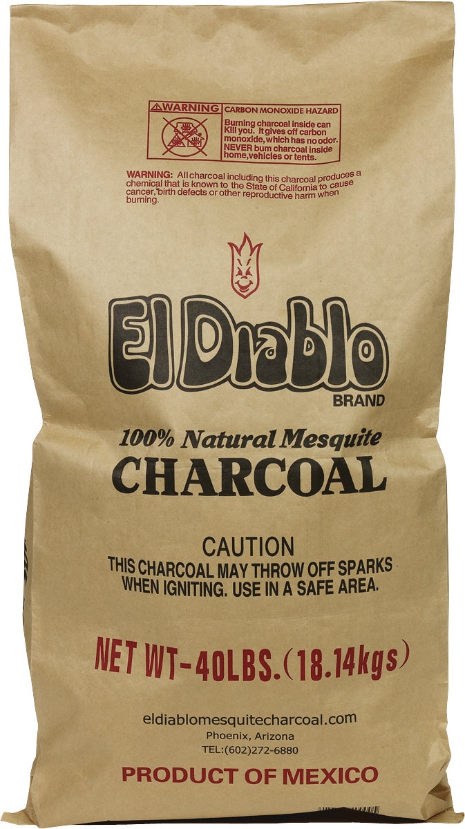 El Diablo Mesquite Charcoal 40 lb - Image 1