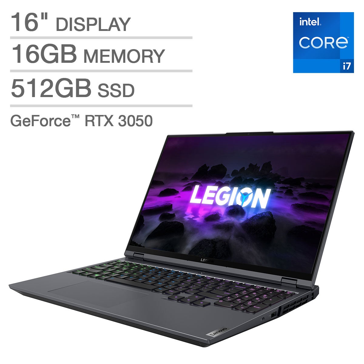 Lenovo Legion 5i Pro 16" Gaming Laptop with 4GB Graphics Card - Image 1