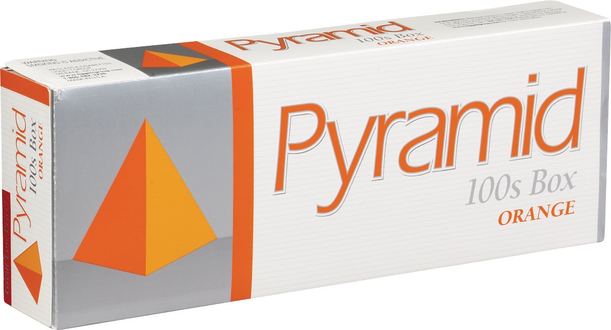 Pyramid Orange 100s Box Cigarettes FSC - Image 1
