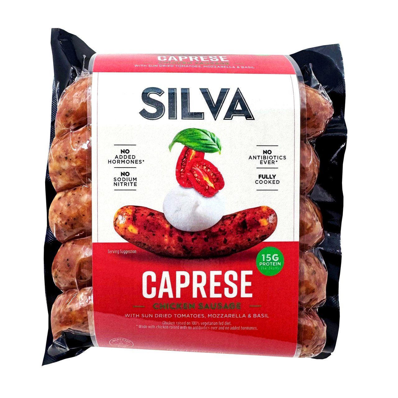 Silva Sausage Caprese Chicken, 3 Pounds - Image 1