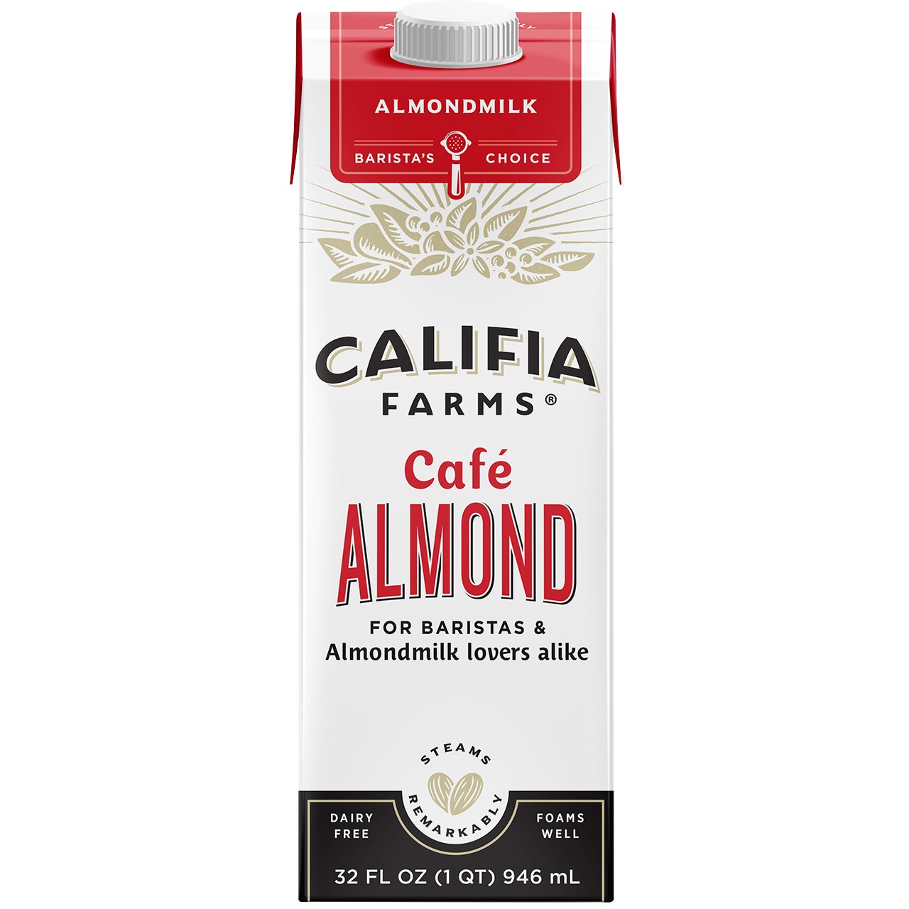 Califia Farms Barista Almond Milk 6/32 oz - Image 1
