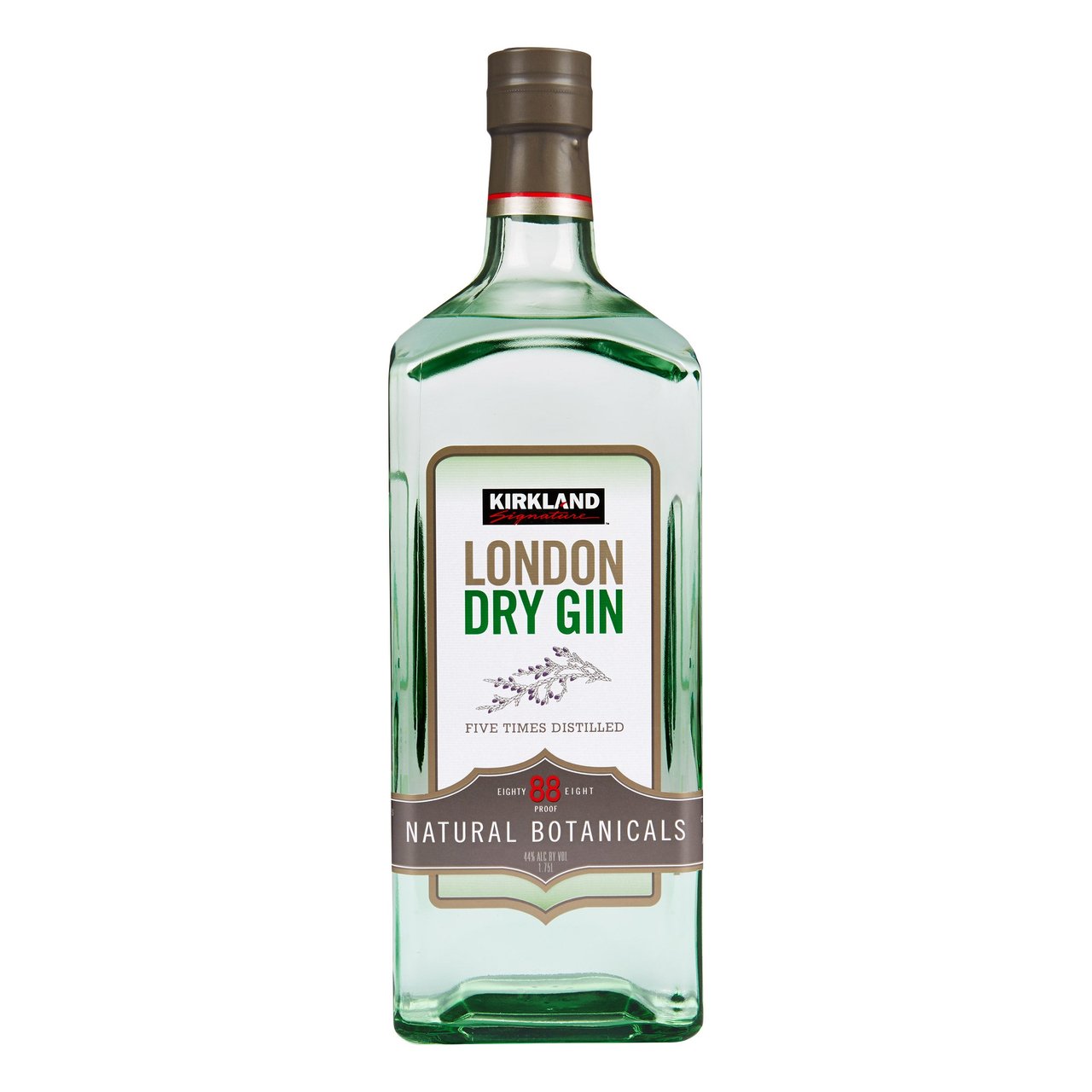 Kirkland Signature London Dry Gin USA 1.75L - Image 1