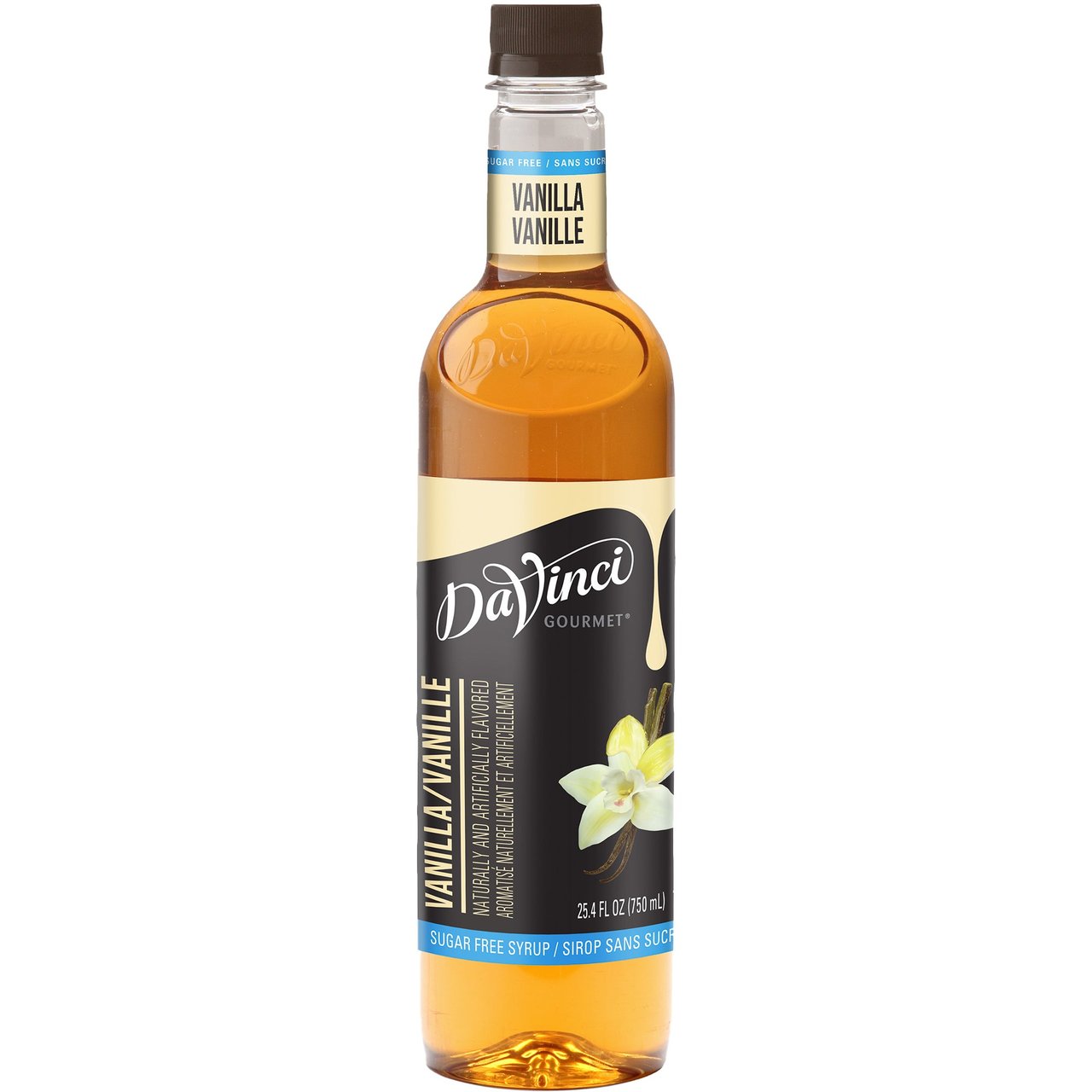 DaVinci Gourmet Sugar Free Vanilla Syrup 25.4 oz - Image 1