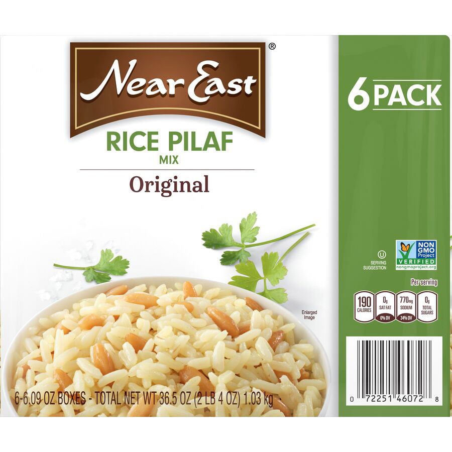 Near East Rice Pilaf Mix Original, 6-Pack (6.09 oz each)