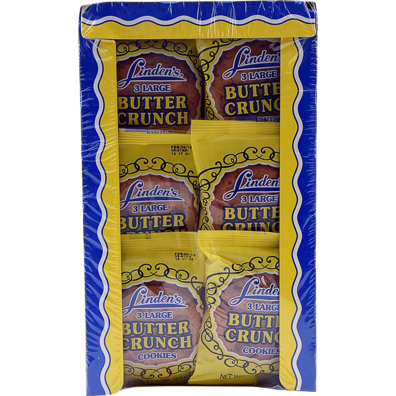 Linden's Butter Crunch Cookies 18 CT (2.025 lbs) - Image 1