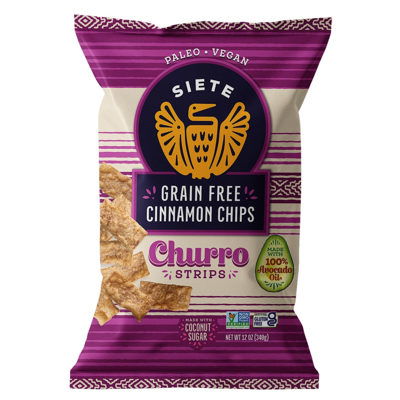 Siete Grain Free Churro Strips 12 oz - Image 1