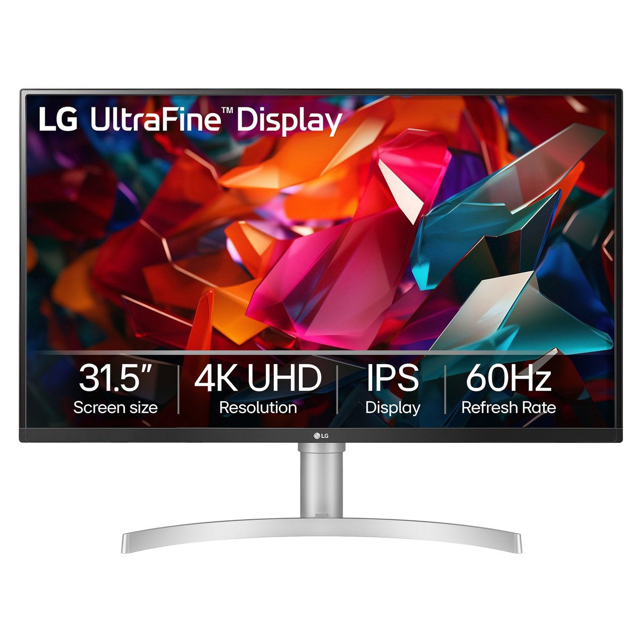 LG 32" UltraFine UHD IPS Monitor 32UN650K-W.AUS - Image 1