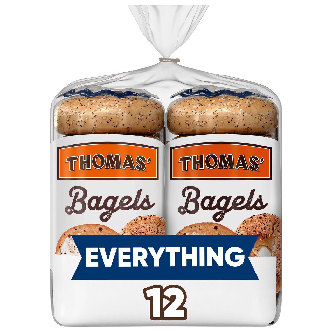 Thomas' Everything Bagels, 12 ct Twin Pack - Image 1