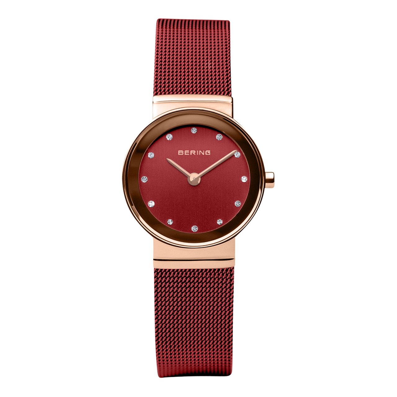 Bering Classic Blue Dial with Swarovski Crystal Women's Watch - Image 1