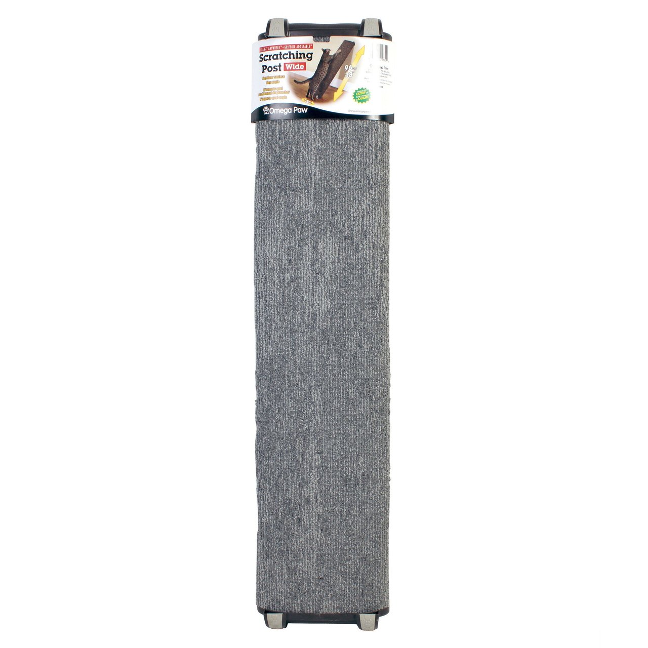 Omega Paw Wide Lean Cat Scratch Post 38" - Image 1