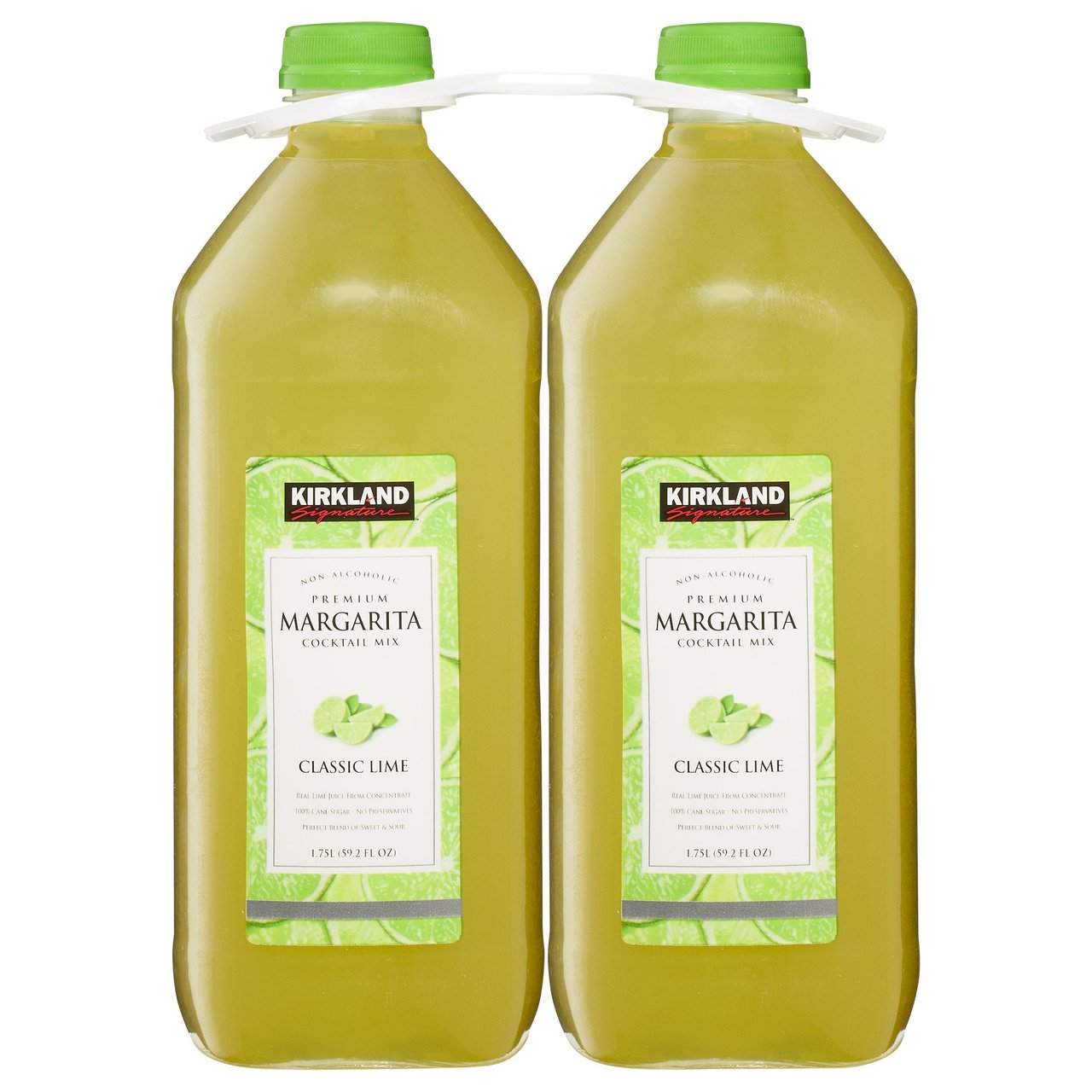 Kirkland Signature Margarita Mix Non-Alcoholic 2/1.75L - Image 1