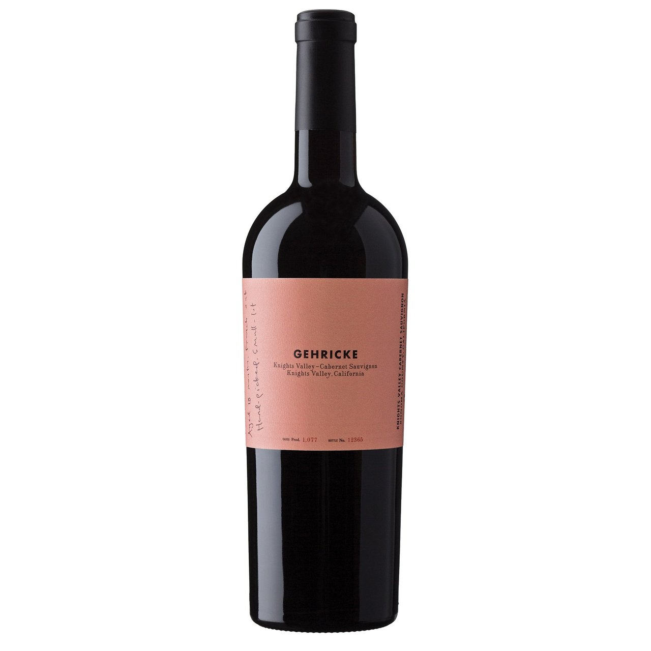 Gehricke Cabernet Sauvignon Knights Valley 750ml
