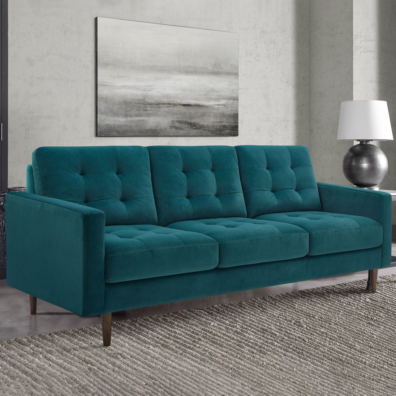 Lillian August Diani Fabric Sofa - Image 1