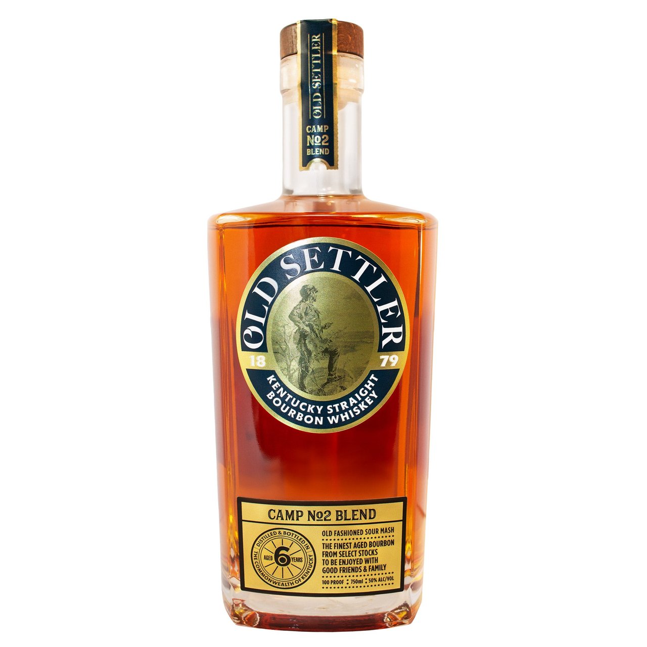 Old Settler Camp No. 2 Kentucky Straight Bourbon Blend 750ml