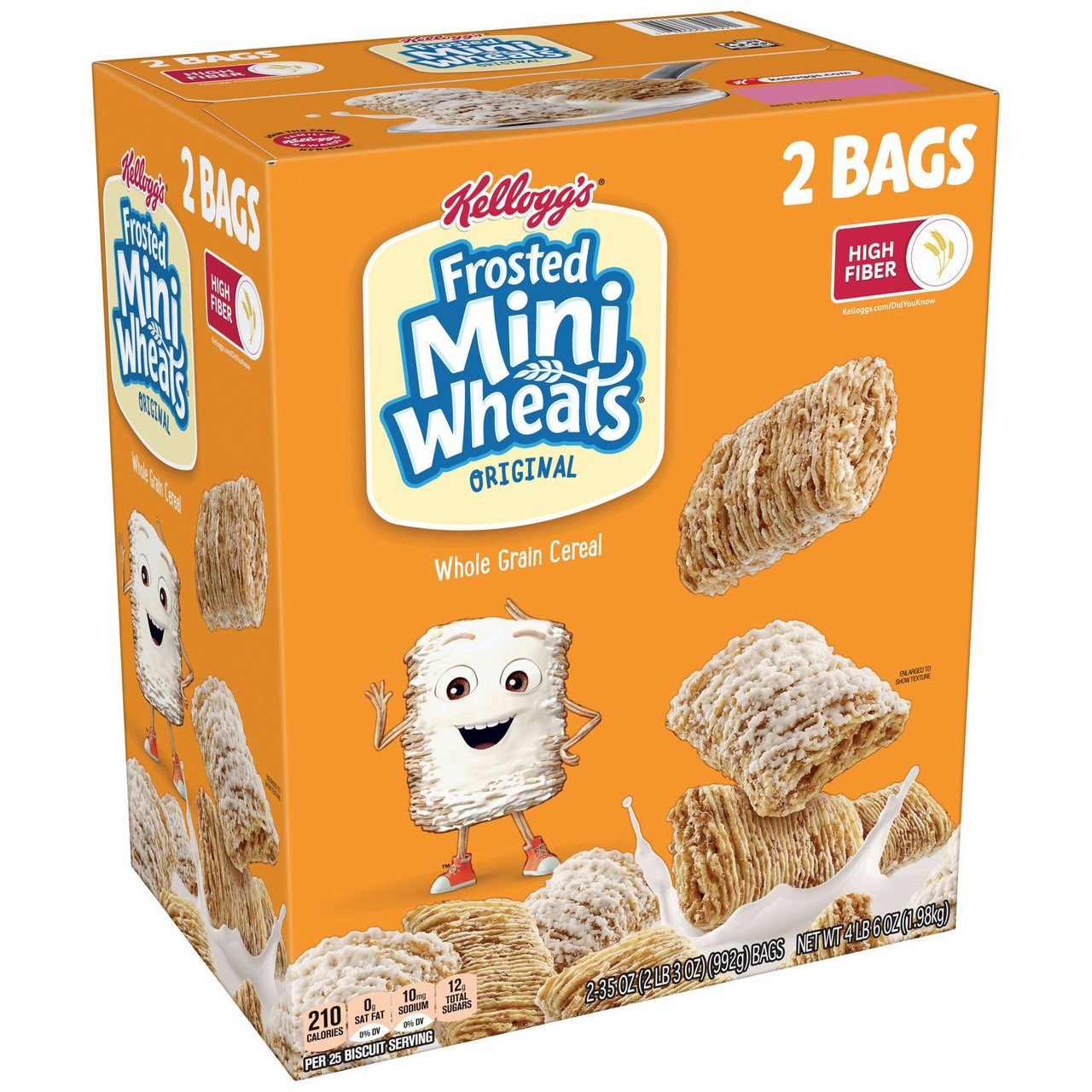 Kellogg's Frosted Mini-Wheats 2/35 oz - Image 1