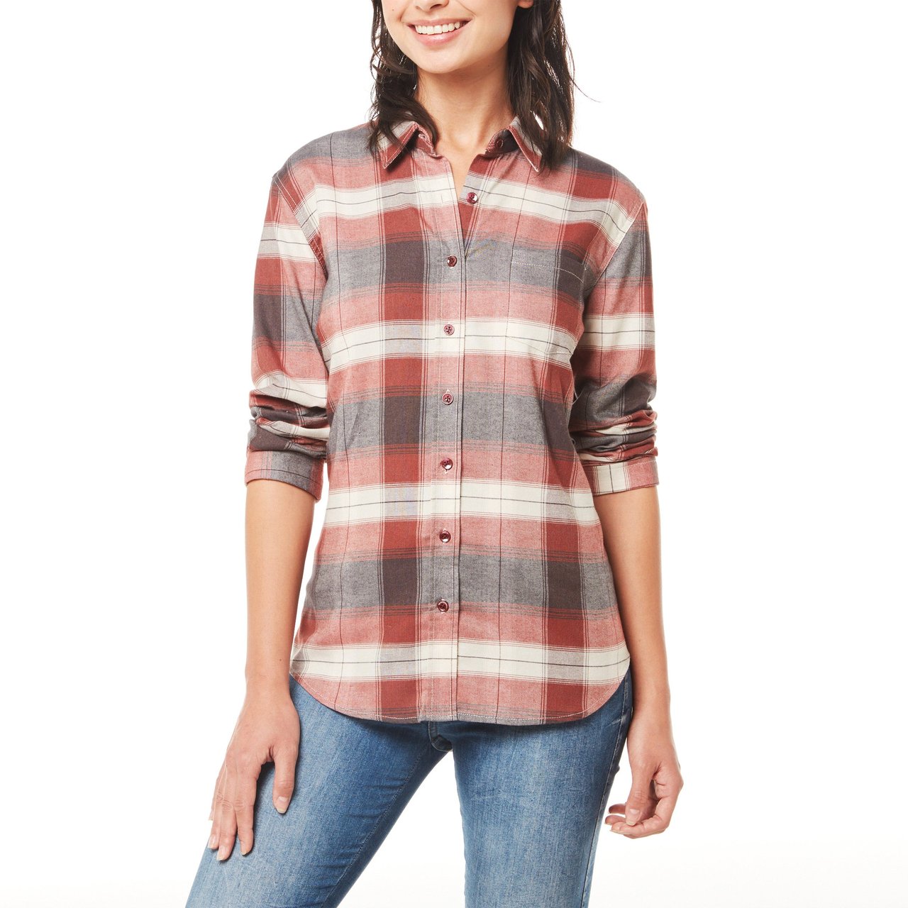 Weatherproof Vintage Women's Flannel Shirt - Image 1