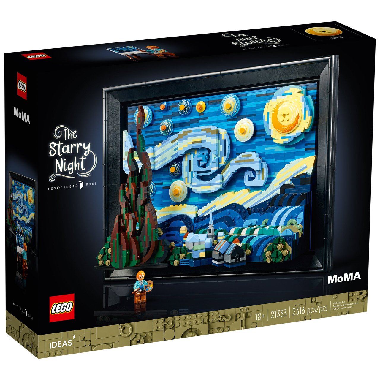 LEGO Vincent van Gogh The Starry Night - Image 1