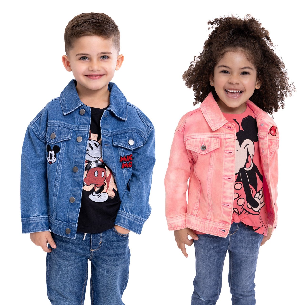 Character Kids' Denim Jacket and Tee Set - Image 1