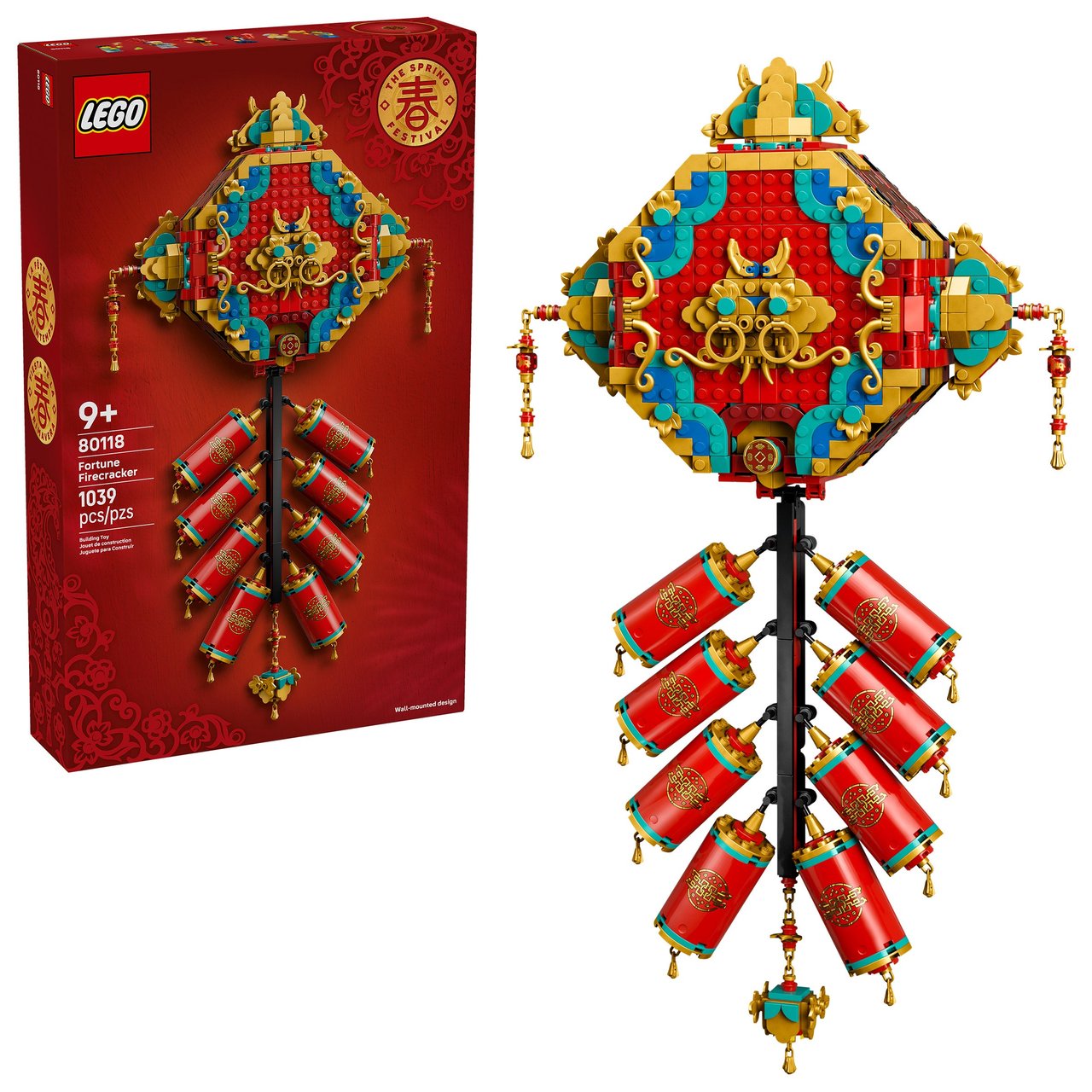 LEGO Spring Festival Fortune Firecracker 80118 - Image 1
