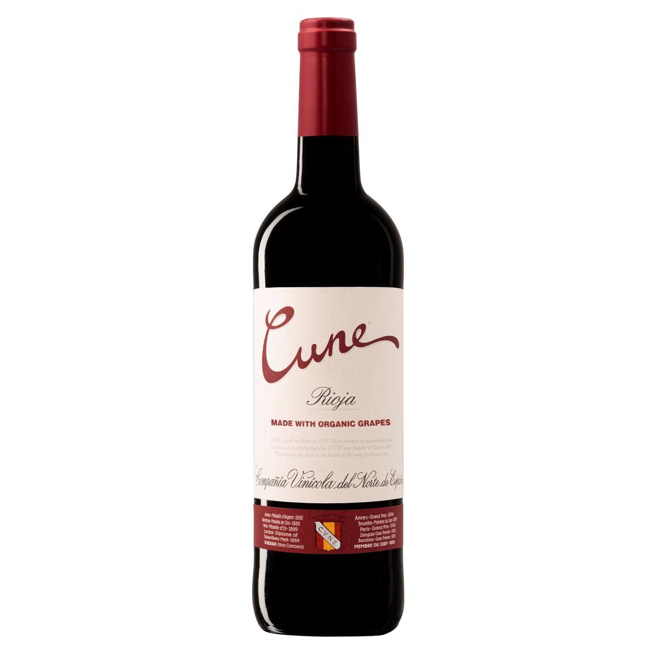 Cune Rioja Organic Tempranillo Spain 750ml