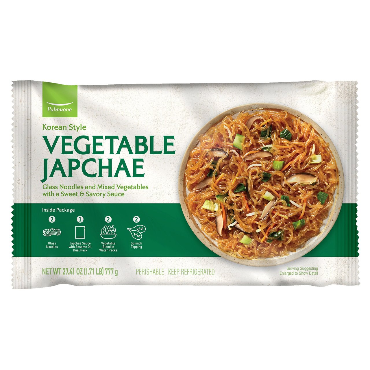 Pulmuone Vegetable Japchae 27.4 oz (1.71 lbs) - Image 1