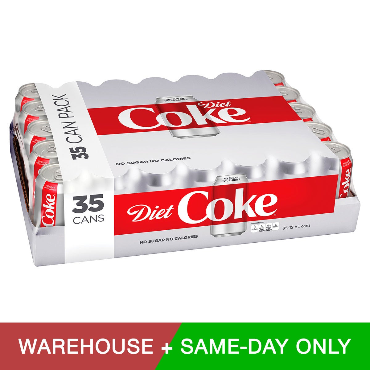 Diet Coke, 12 fl oz, 35 ct - Image 1